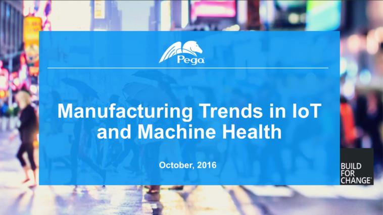 Manufacturing Trends in IoT and Machine Health
