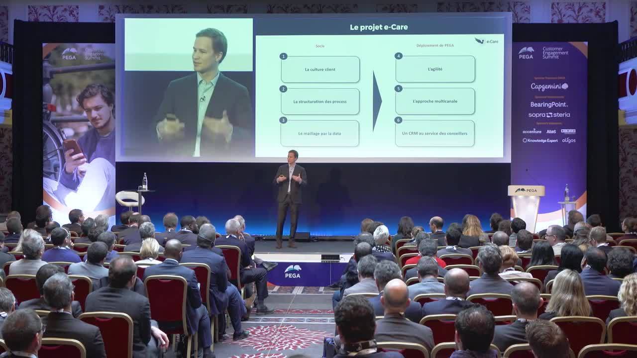 Customer Engagement Summit Paris 2019 ECare Project (French) Pega