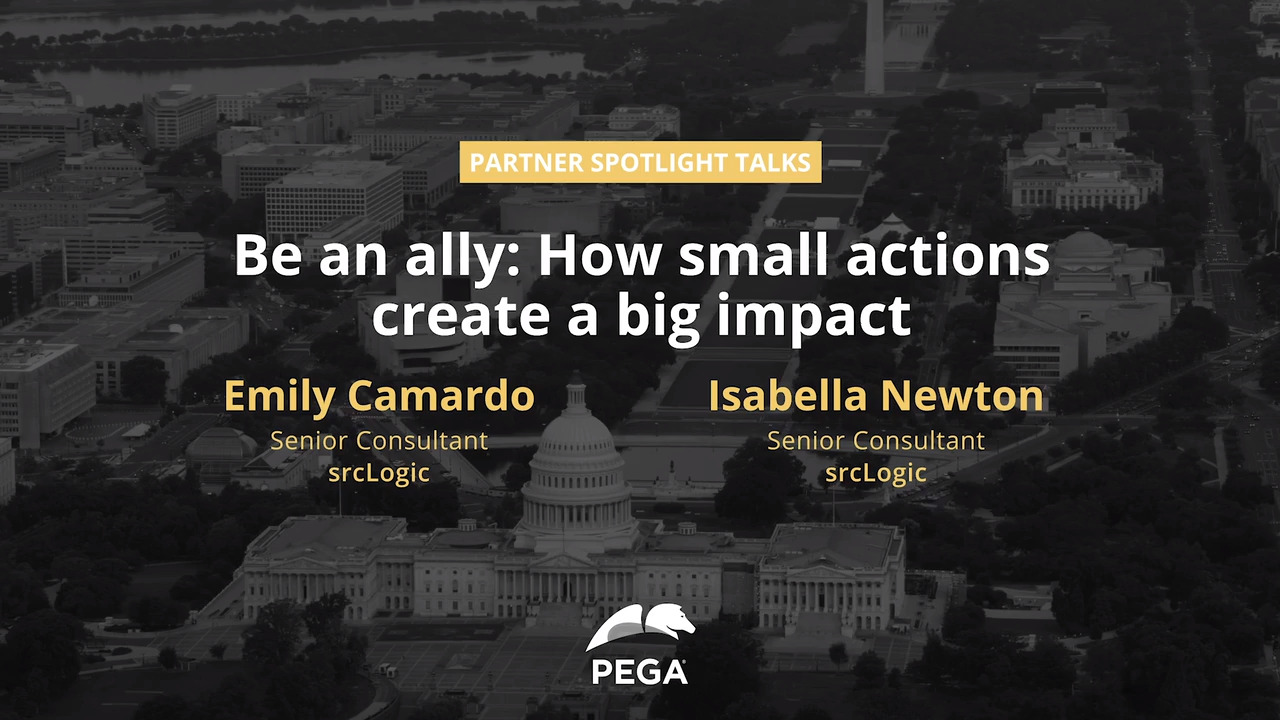 Government Empowered 2019: Be an ally: how small actions create a big impact