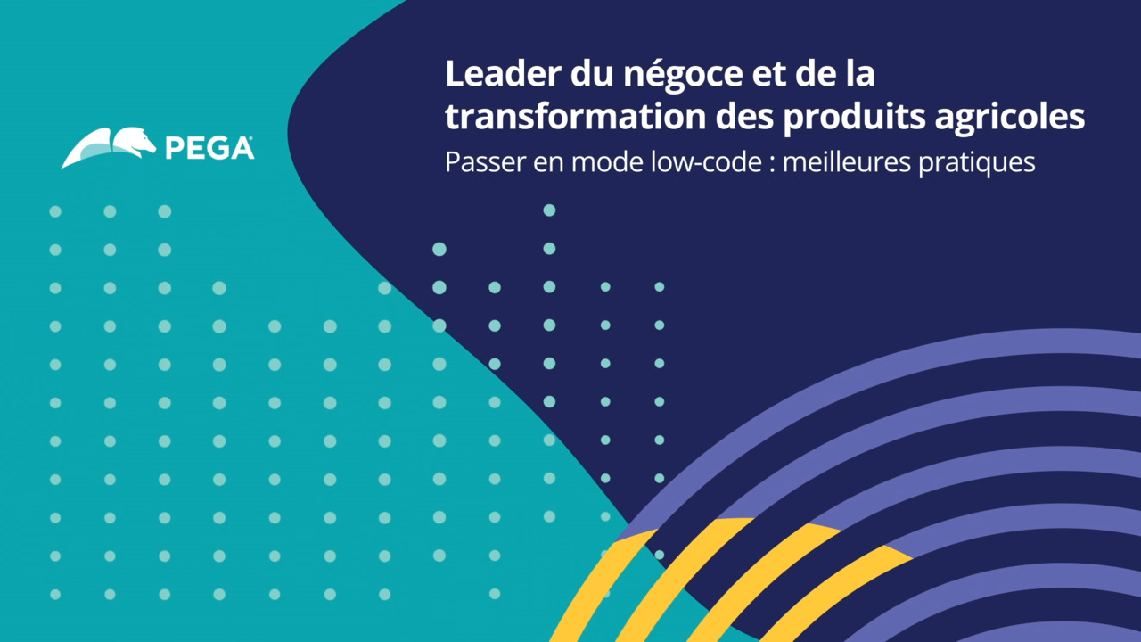 Pega Evolve Forum France: Adopting low-code: best practices