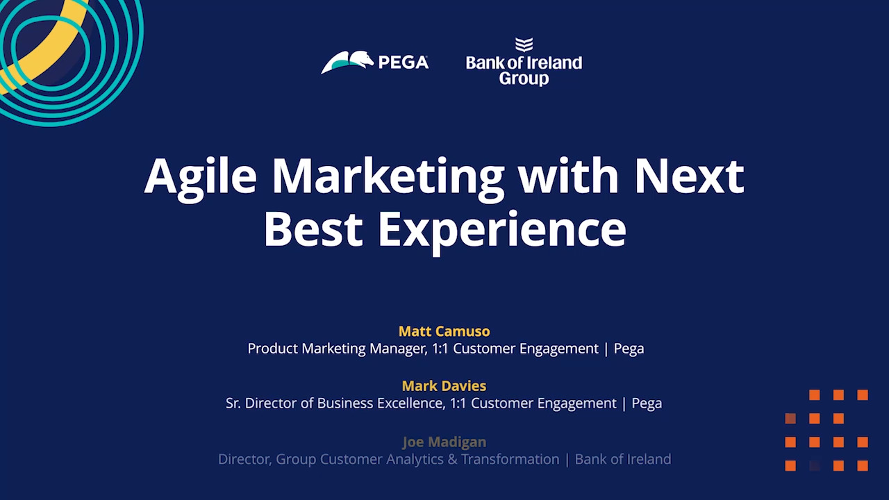 Agile Marketing with Next Best Experience Webinar