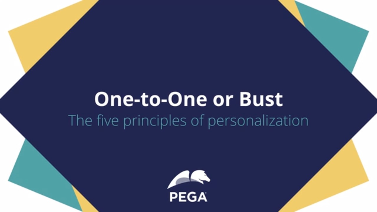 1:1 or Bust: The Five Principles of Personalization