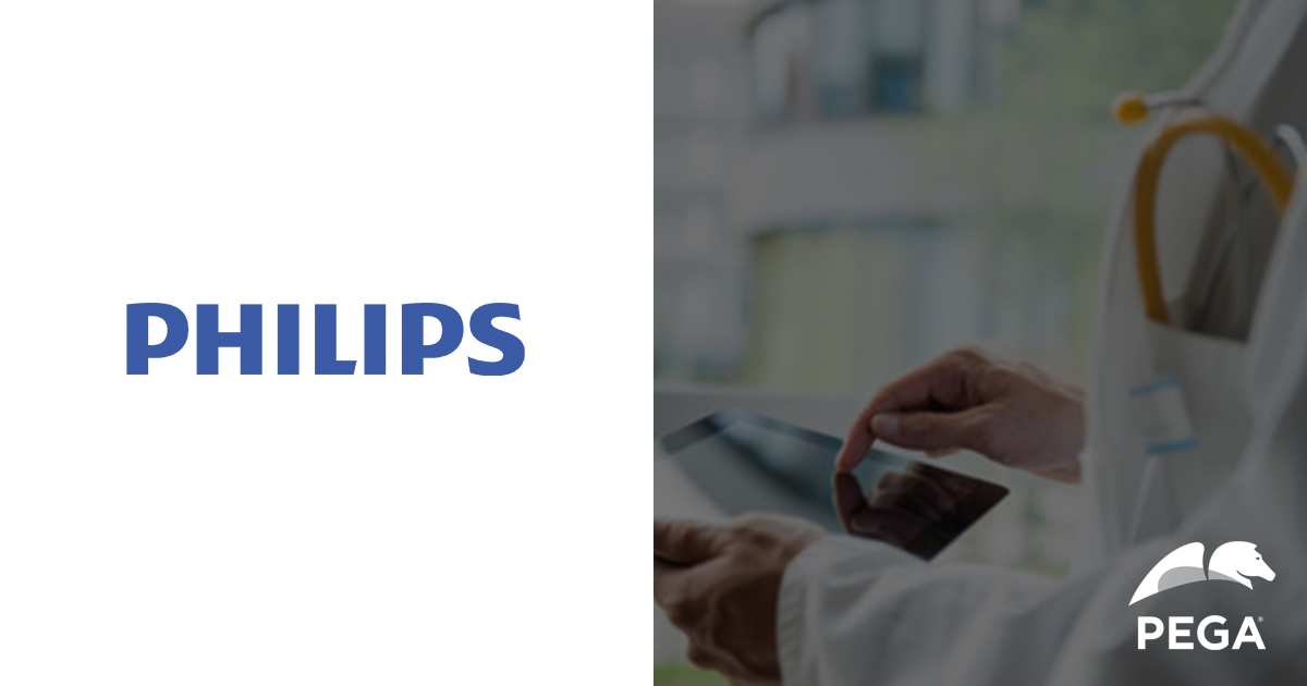 Philips Empowering healthcare with connected devices Pega