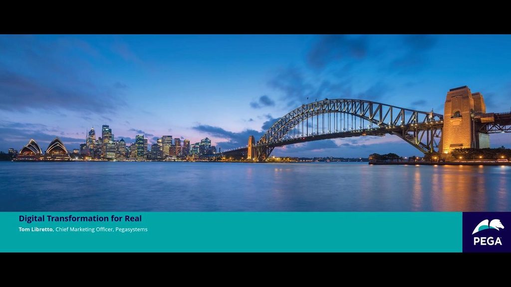 CES Sydney 2018: Keynote - Digital Transformation for Real by Tom Libretto (Video)