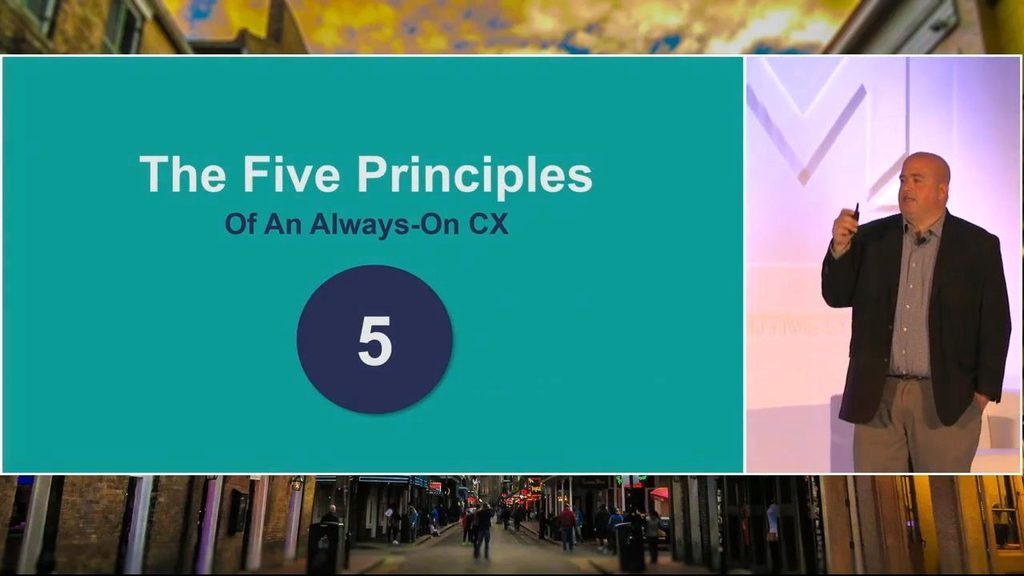 The Five Principles of an Always-On Customer Experience