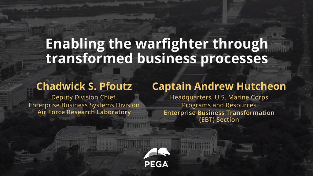 Government Empowered 2019: Enabling the warfighter through transformed business processes
