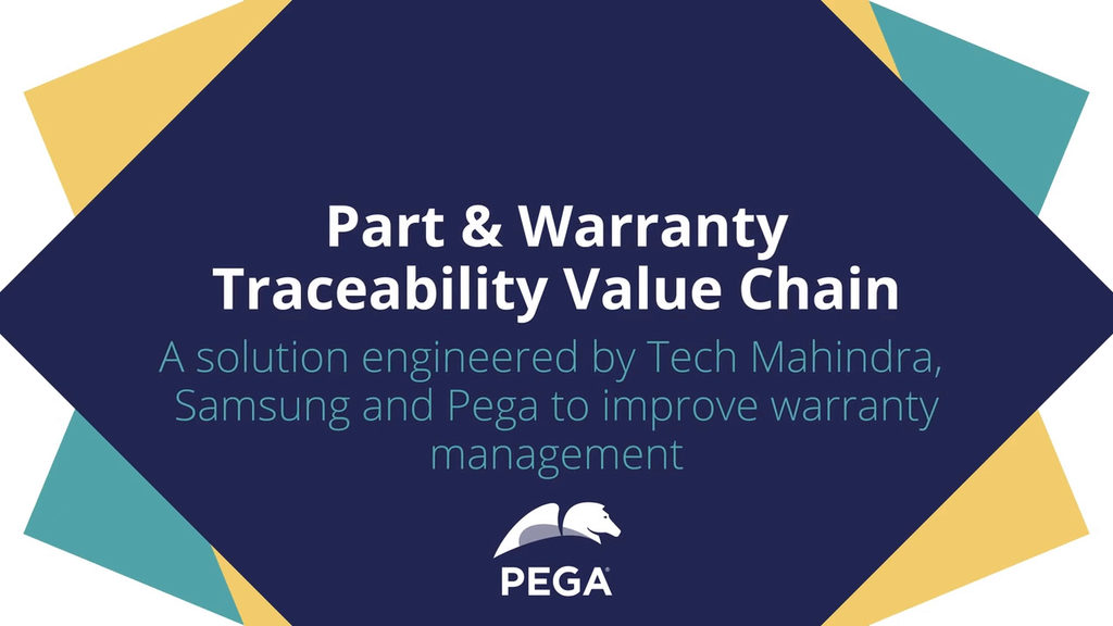 Part &amp; Warranty Traceability Value Chain