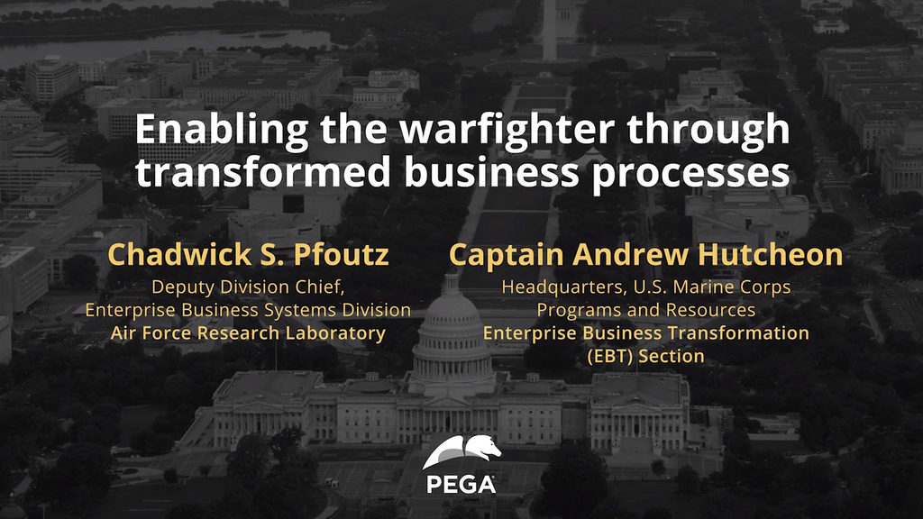 Government Empowered 2019: Enabling the warfighter through transformed business processes (Short)