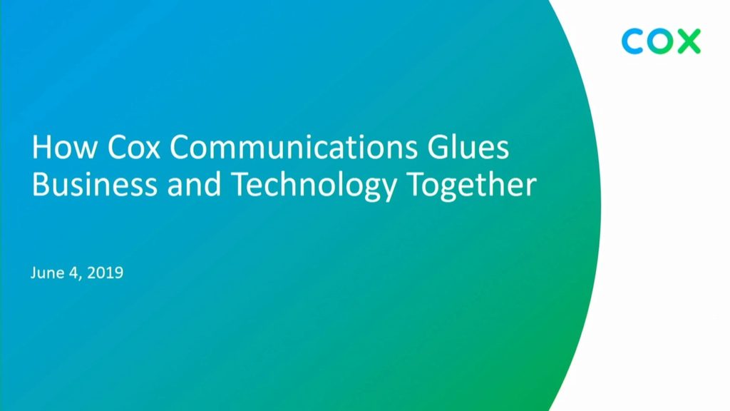 PegaWorld 2019: How Cox Communications Glues Business and Technology Together