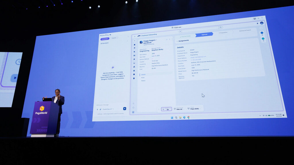 Kerim Akgonul keynote highlights: Process Fabric Demo from PegaWorld 2026