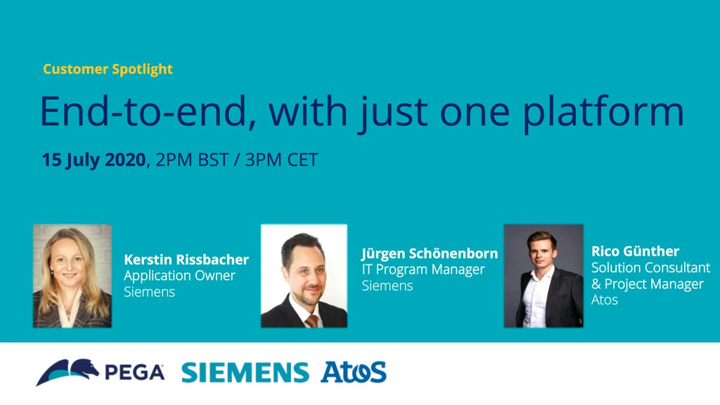 Siemens &amp; Atos: End-to-End, With Just One Platform