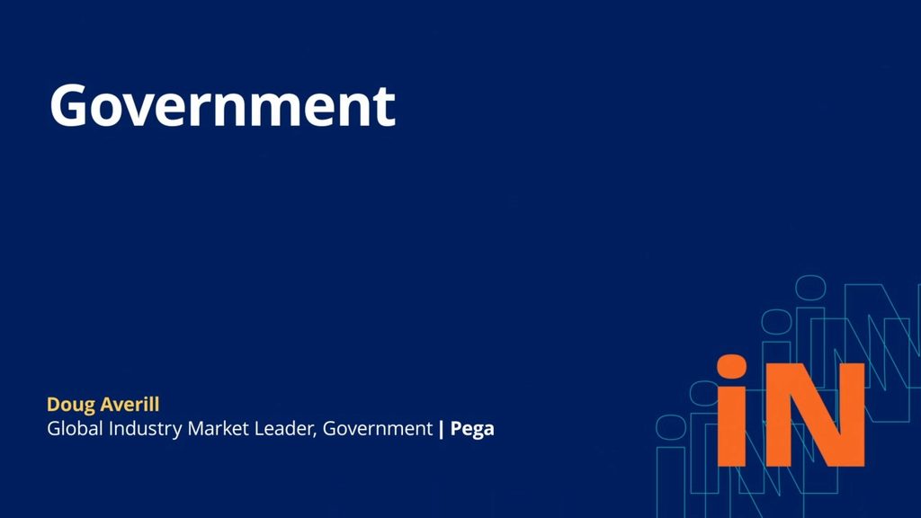 PegaWorld iNspire 2020: Government