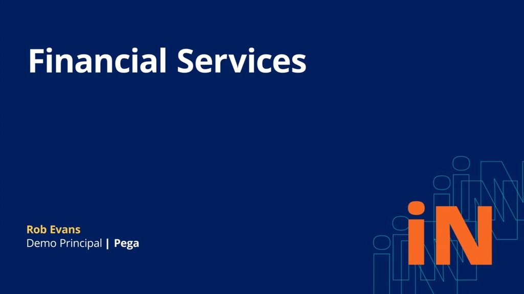 PegaWorld iNspire 2020: Financial Services