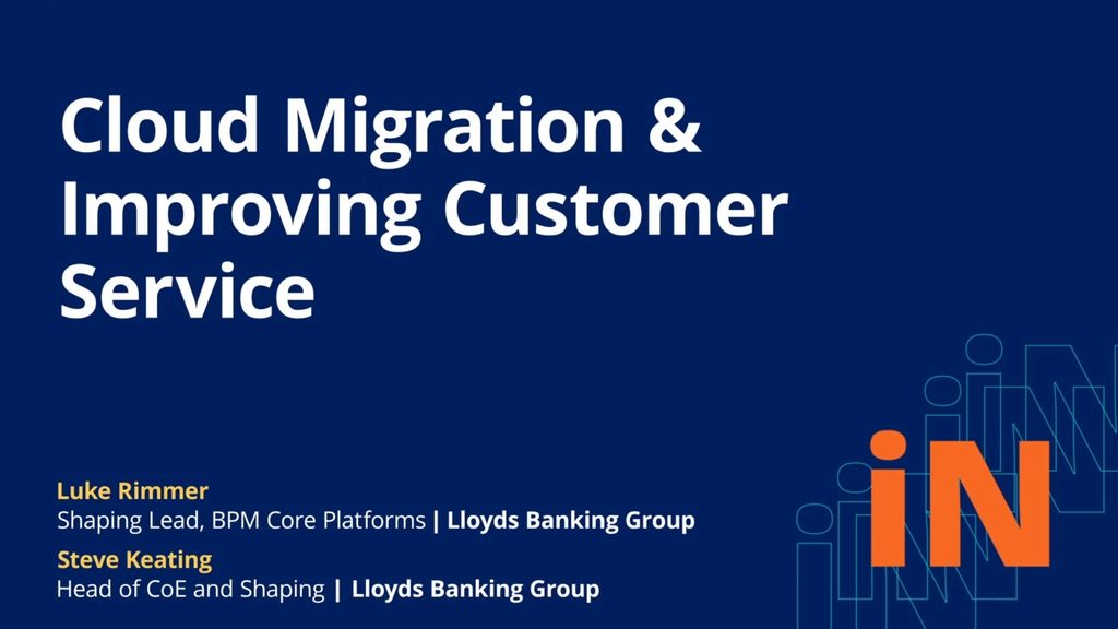 Cloud migration and improving customer service
