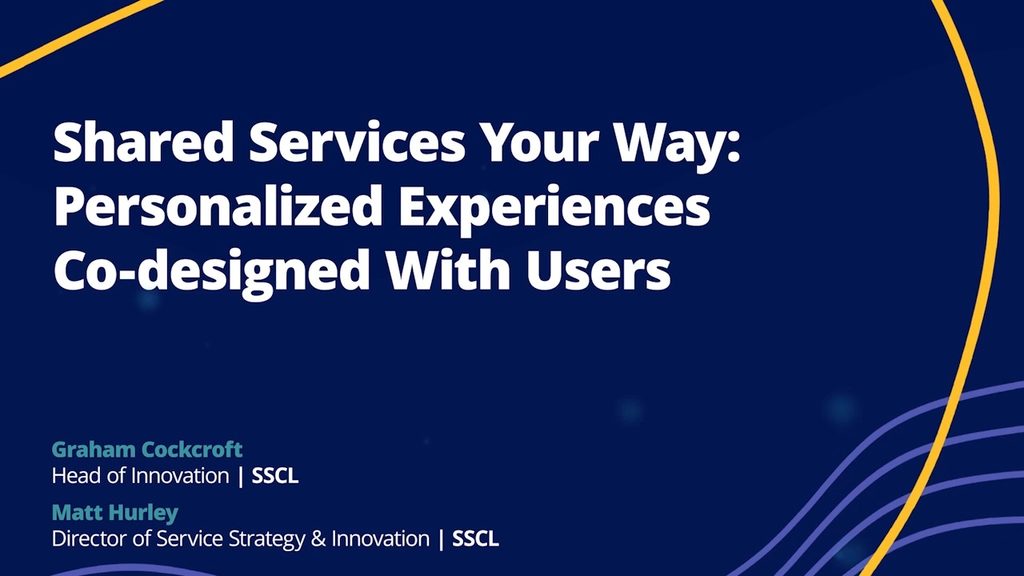 Shared Services Your Way: Personalized Experiences Co-designed With Users