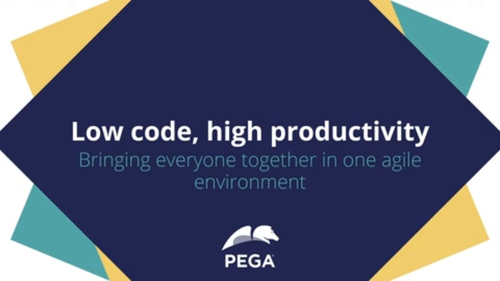 Low Code, High Productivity