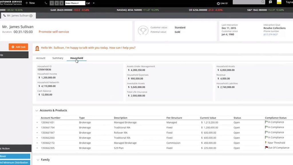 Pega Client Service for Wealth &amp; Brokerage