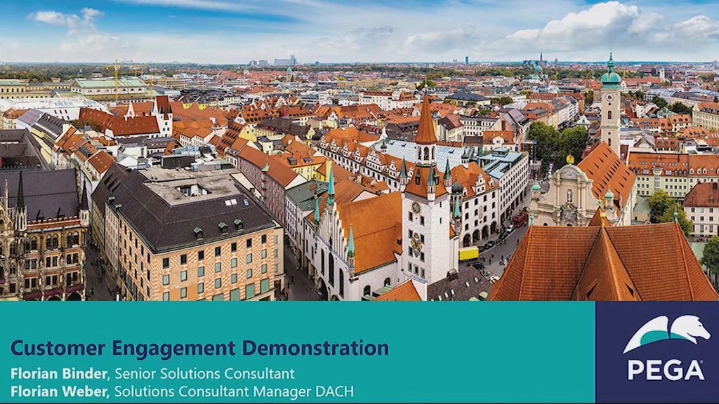 Customer Engagement Summit Munich 2018 - Pega Demo