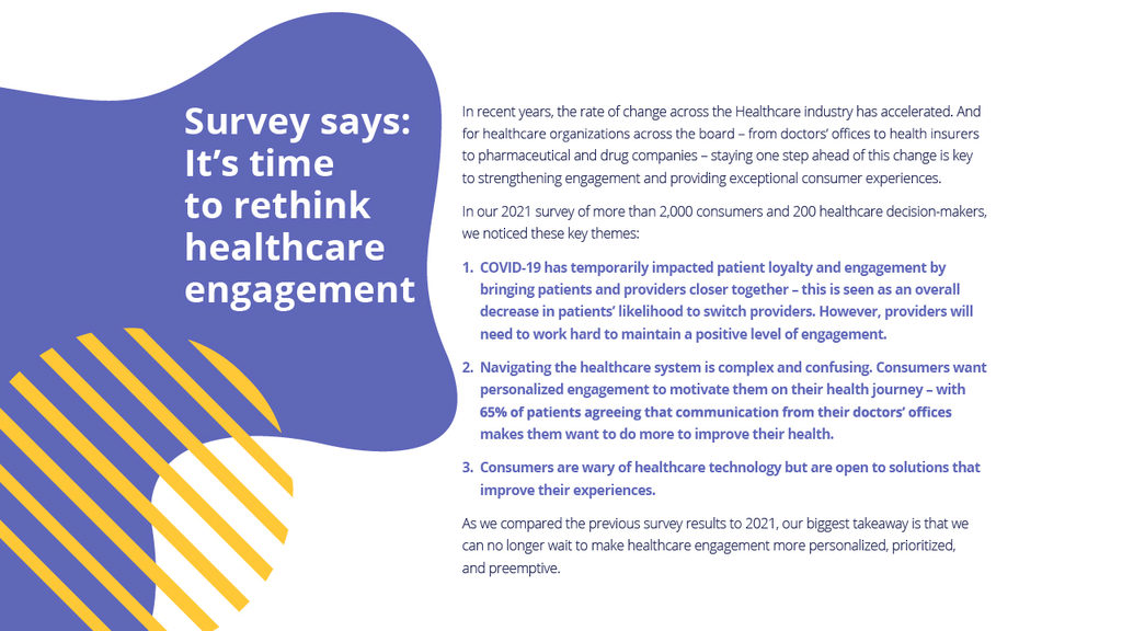 Preview for 'Get personal with healthcare journeys'