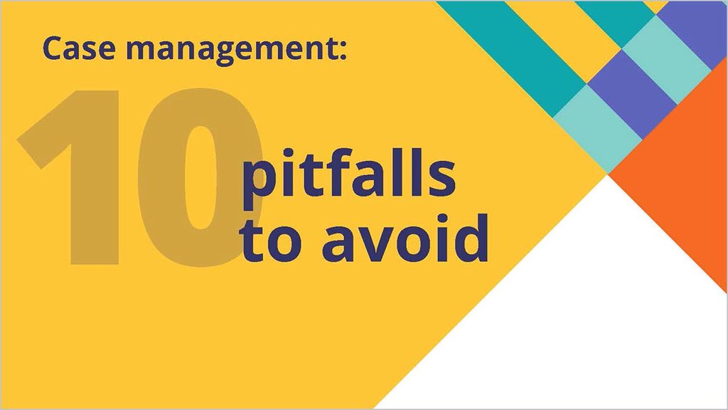 Cover for 'Pitfalls to avoid'
