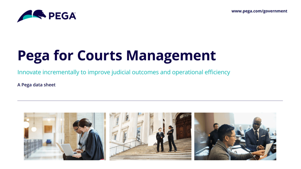 Pega for Courts Management