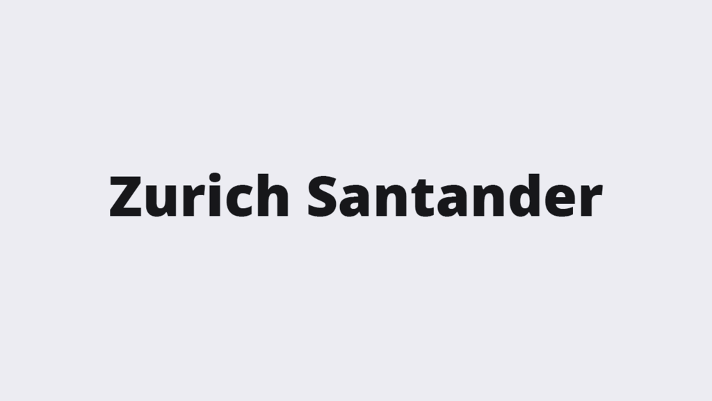 Zurich Santander Customer logo
