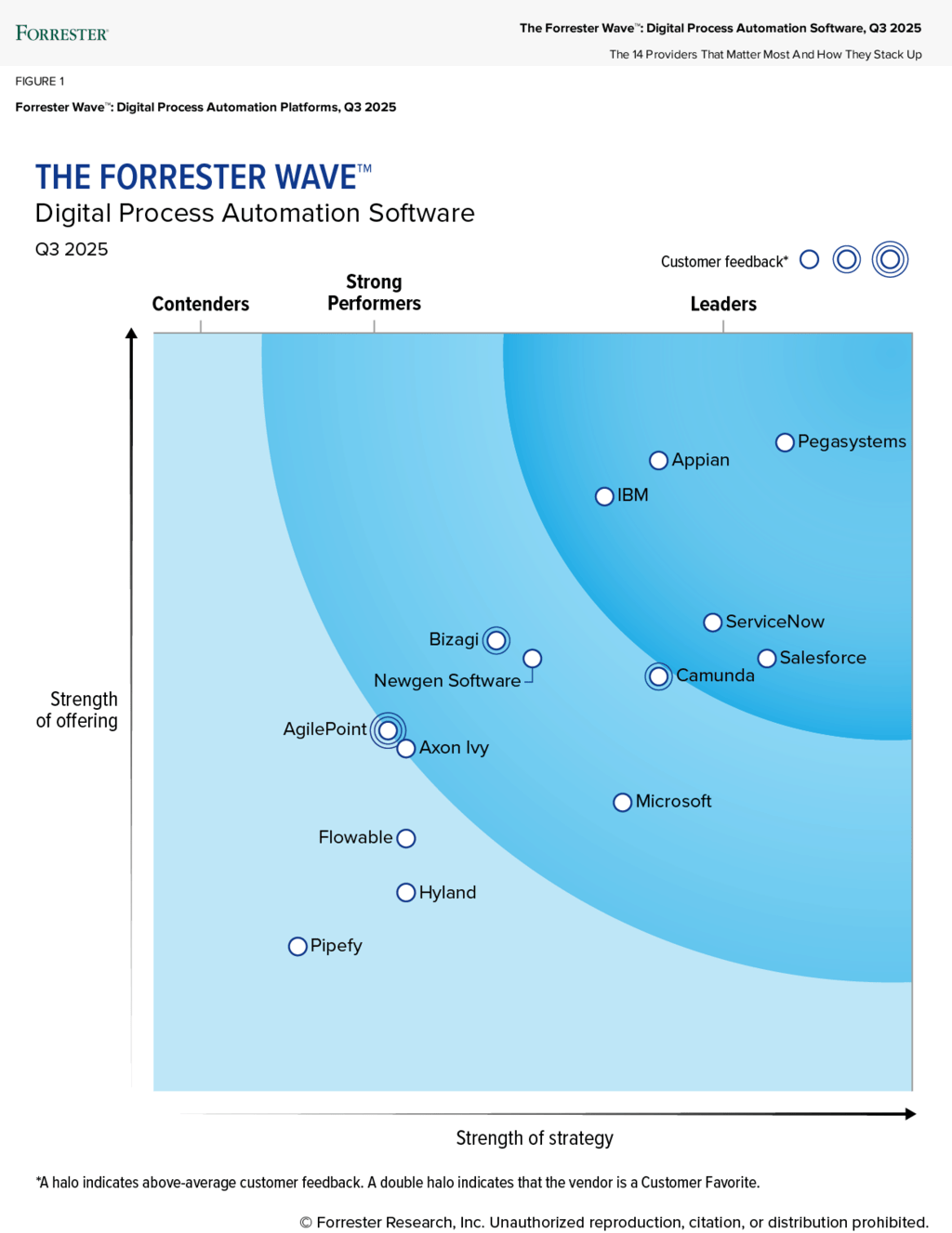 Forrester Wave™ for Digital Process Automation 2025