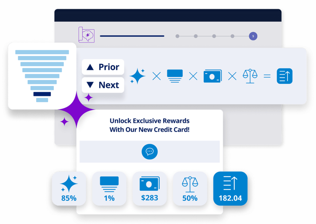 Graphic image showing Pega Blueprint in action