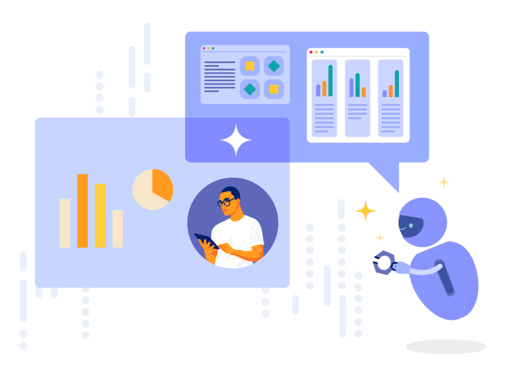the role AI and machine learning play in next best action
