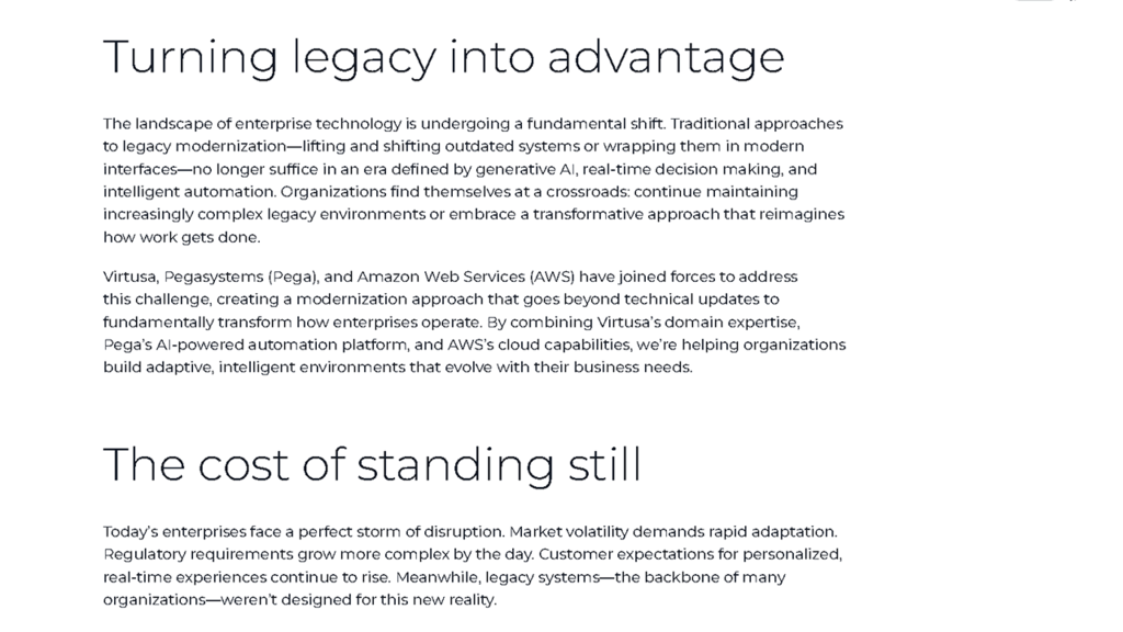 Legacy leadership preveiw