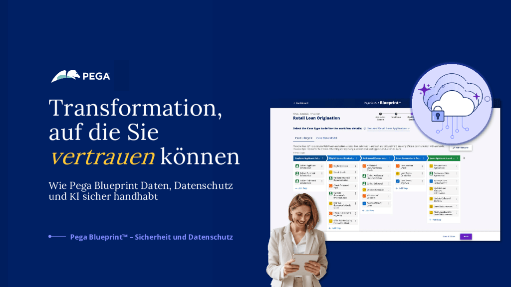 Pega Blueprint – Sicherheit und Datenschutz