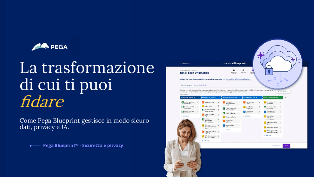Pega Blueprint - Sicurezza e privacy