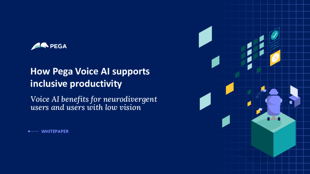 How Pega Voice AI Supports Inclusive Productivity