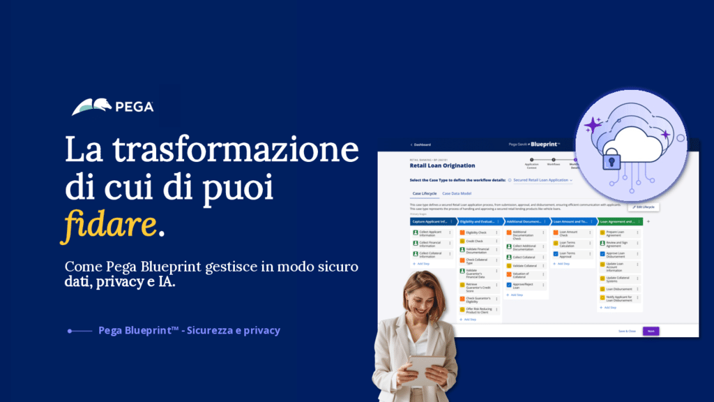 Pega Blueprint - Sicurezza e privacy