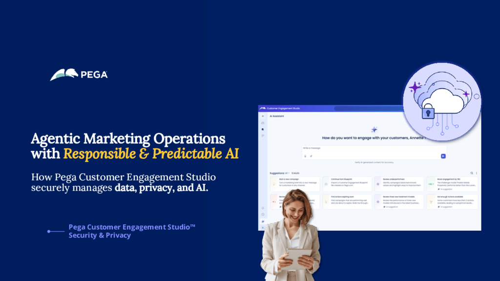 Pega Customer Engagement Studio Security and Privacy