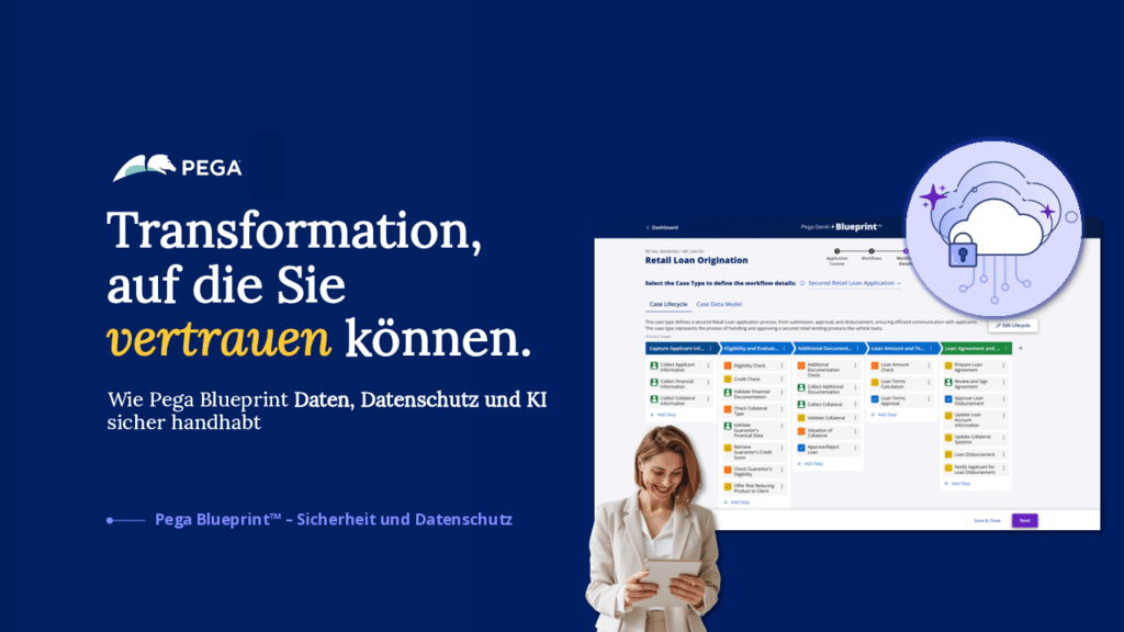 Pega Blueprint – Sicherheit und Datenschutz