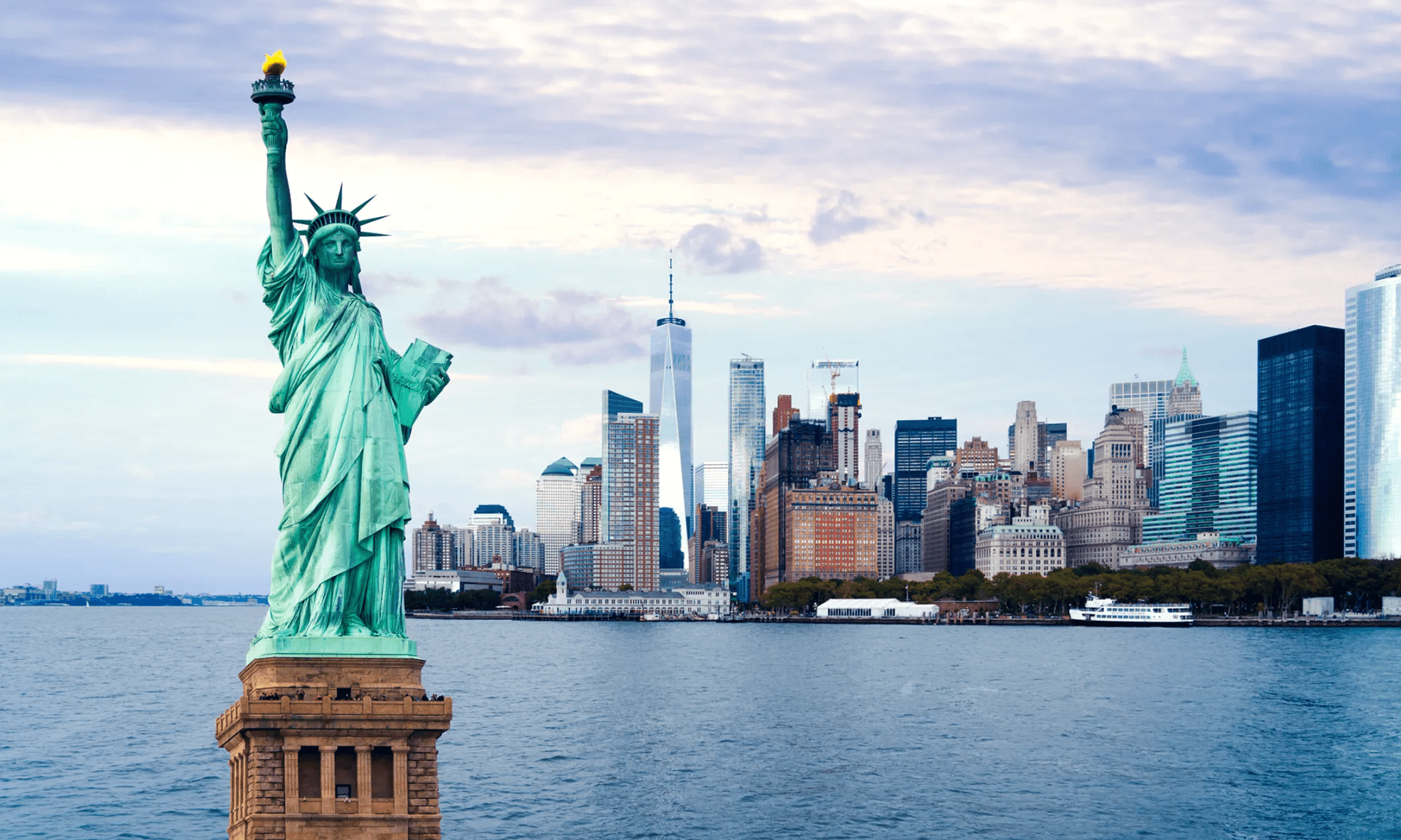 Photograph of NYC cityscape