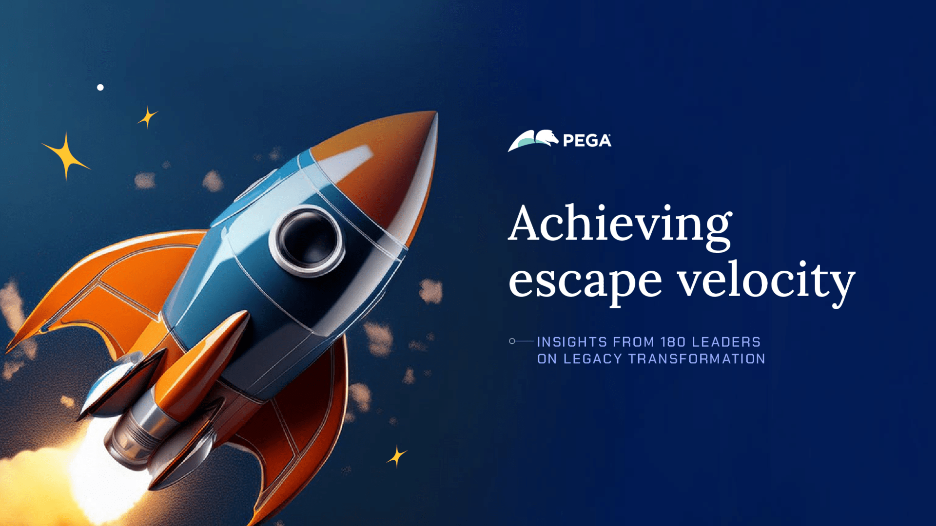 Only 1 in 10 enterprises will step into a legacy‑free future. Will yours?