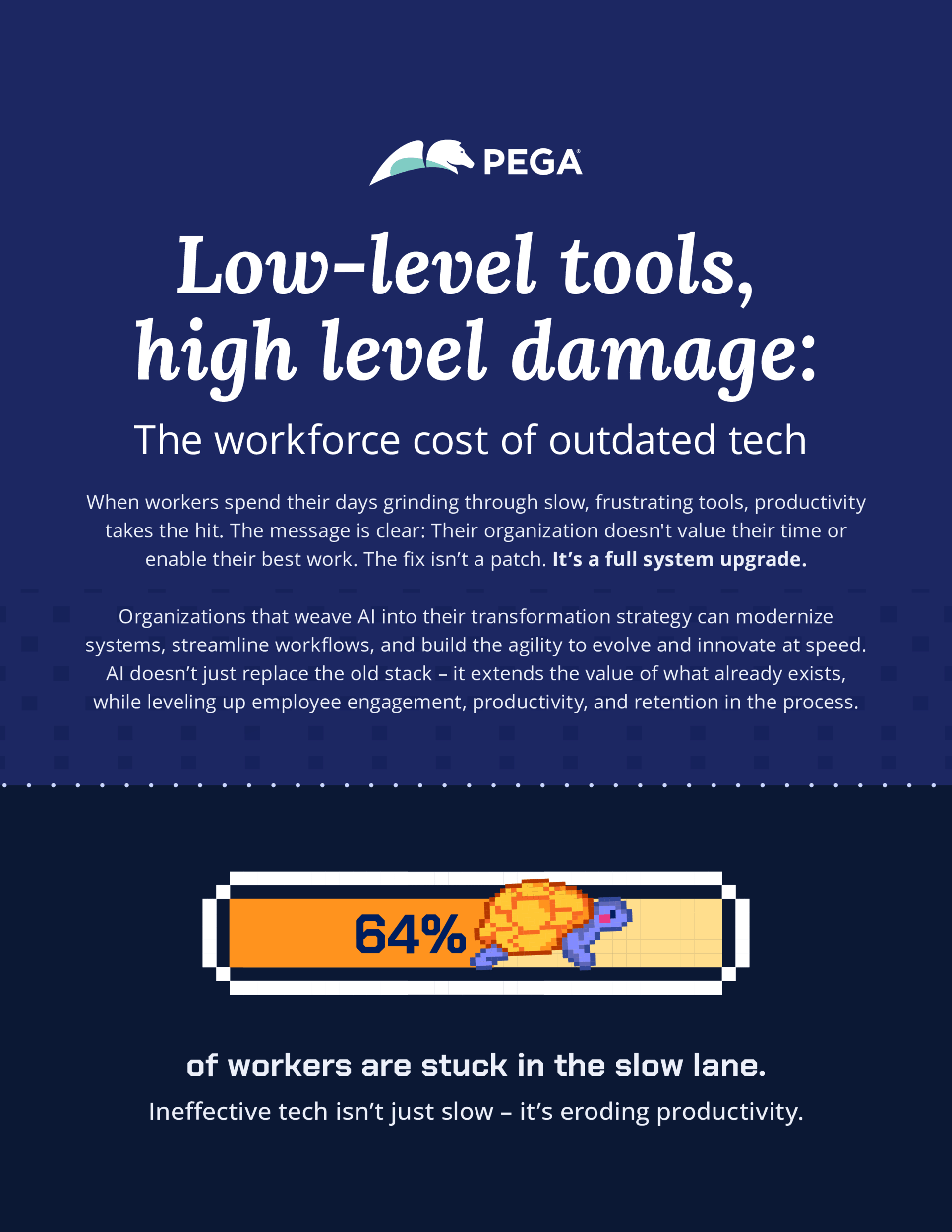Low-level tools, high level damage: The workforce cost of outdated tech