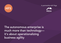 Enter the age of the autonomous enterprise | Pega