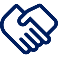 Icon of a handshake