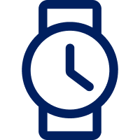 Icon of a wristwatch