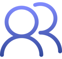 Icon of two people