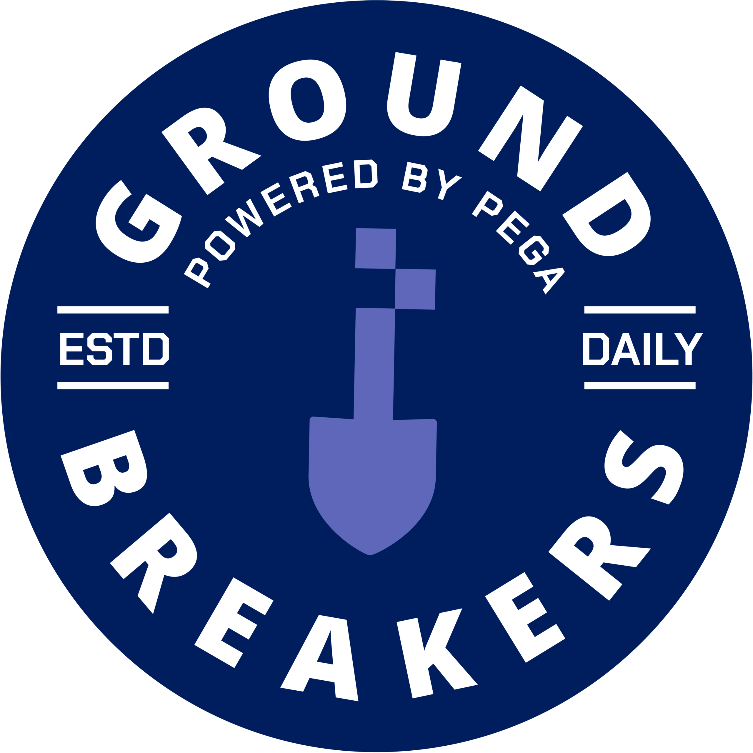 Groundbreakers Dark Blue Logo