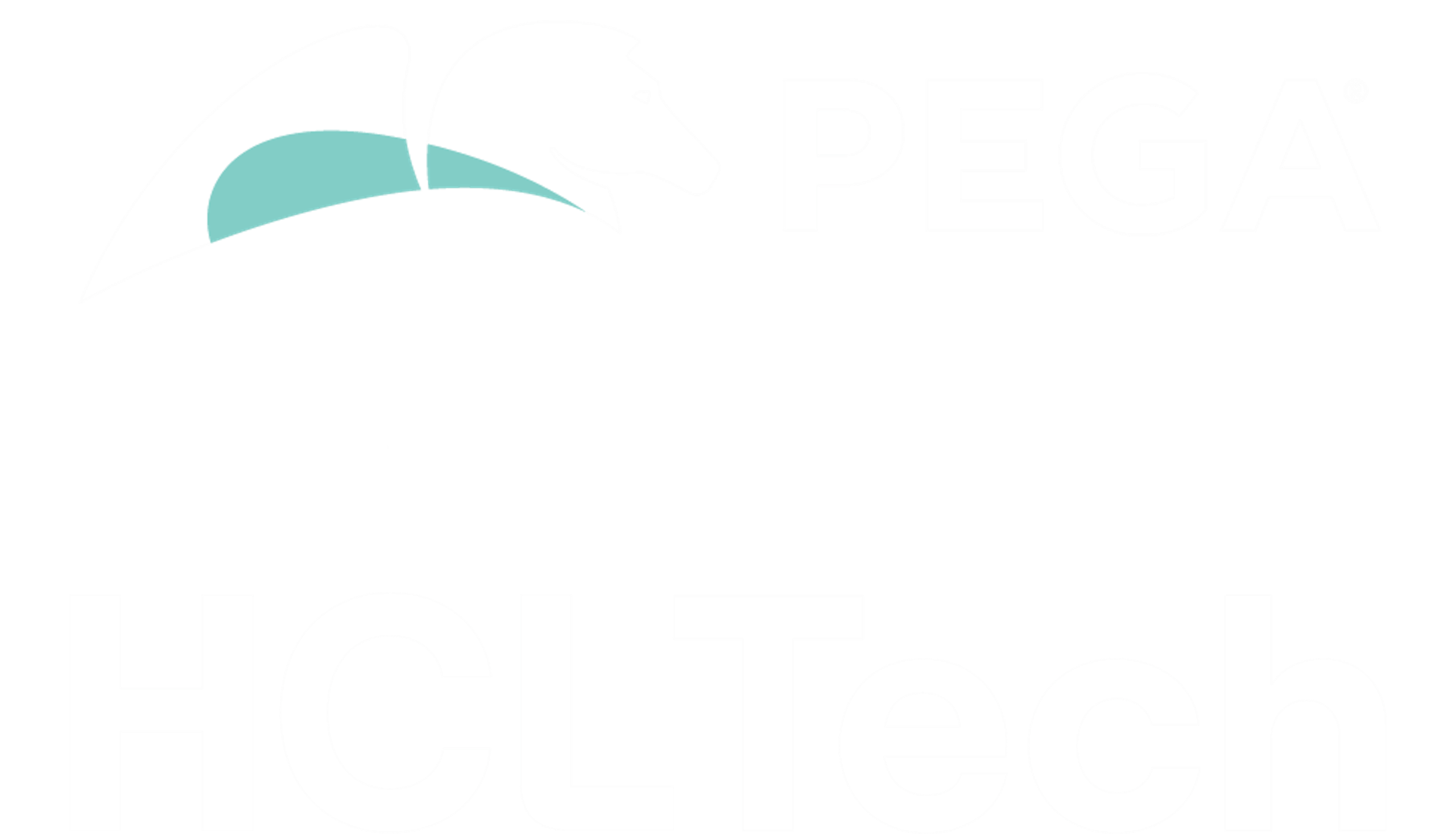 HCLTech + Pega Logos