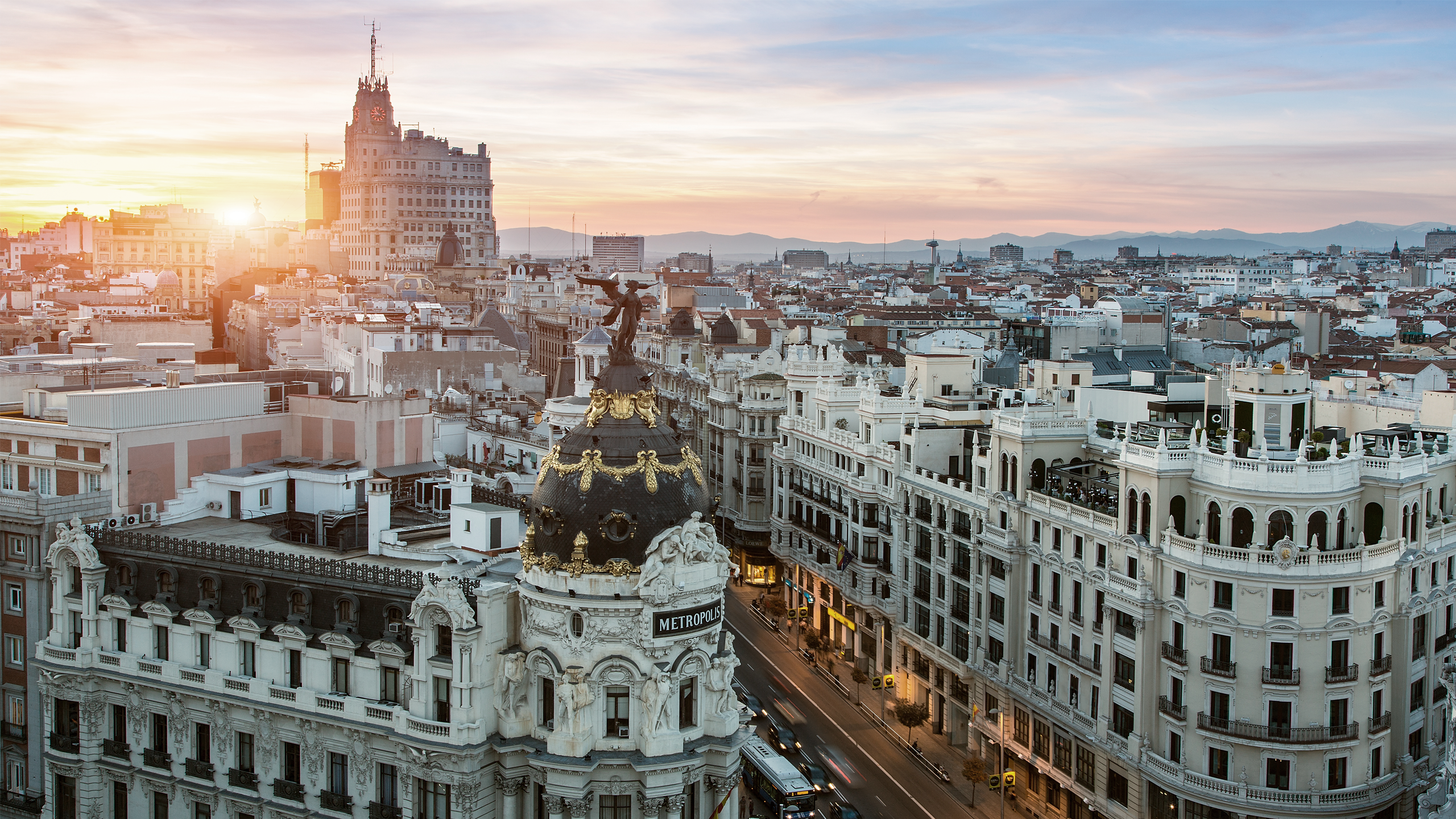 Madrid skyline