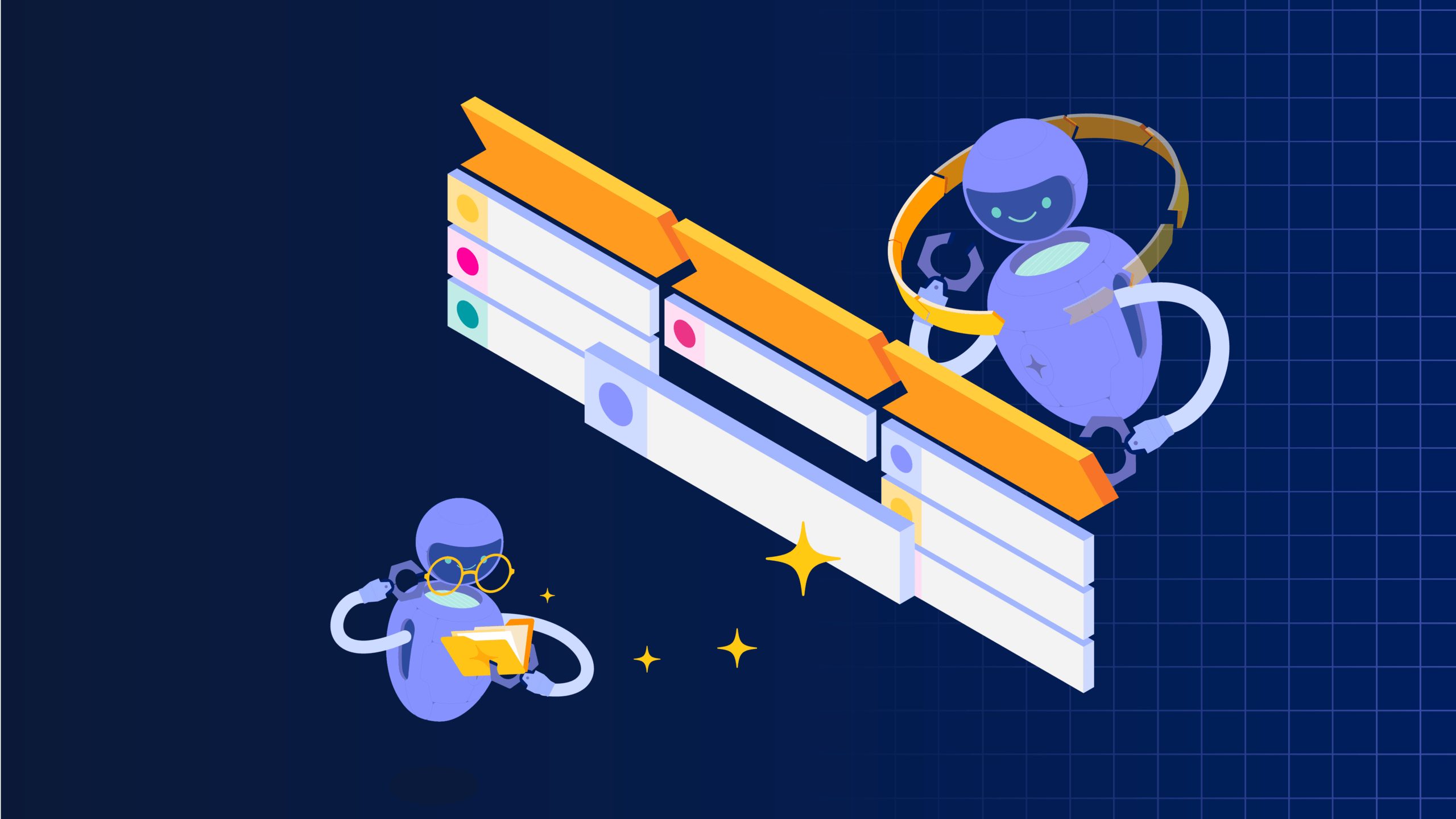 Graphical representation of vibe coding in Blueprint