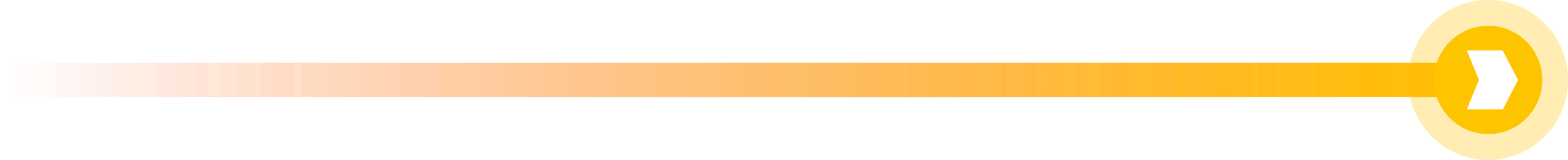 Illustration of golden line pointing right