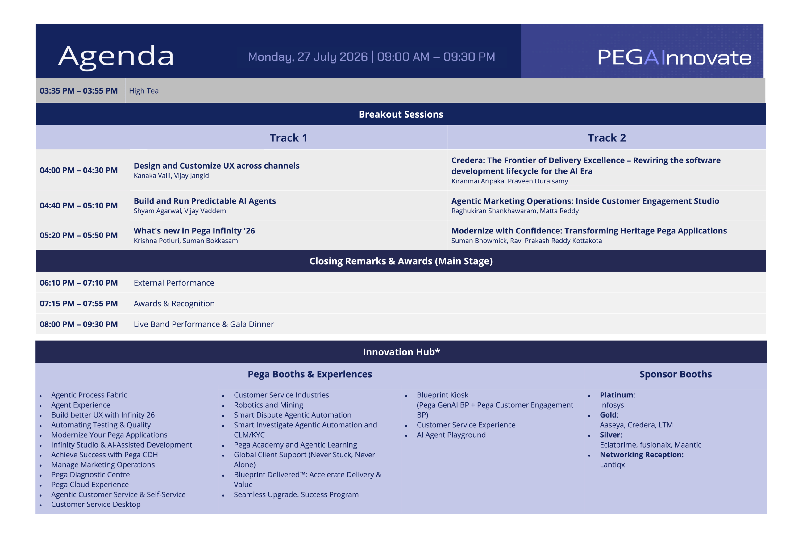 PEGAInnovate HYD 2026 Agenda P2