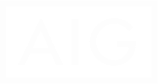 AIG logo white
